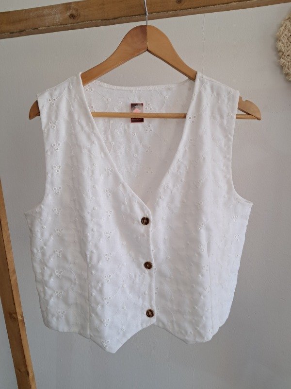 Producto - Chaleco Maru Blanco
