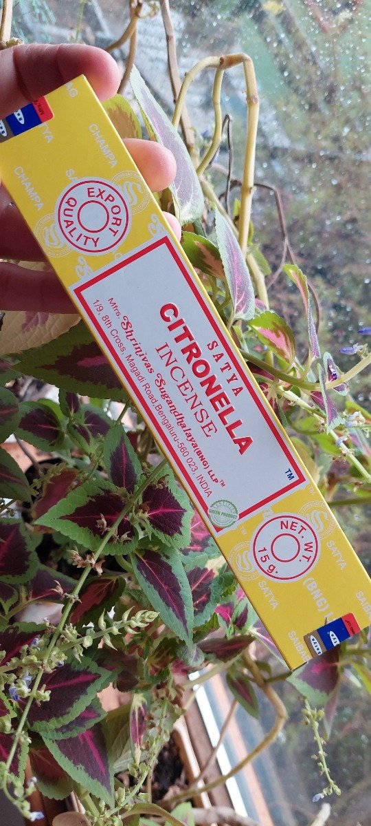 Producto - Sahumerio Citronella Incense - Satya Nag Champa