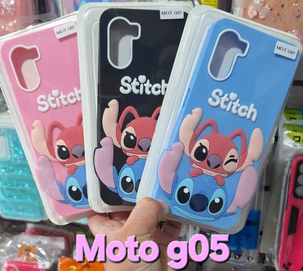 Producto - Fundas silicona Stich. Moto g05