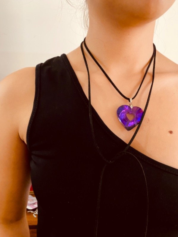 Producto - Chocker Carmine Lila