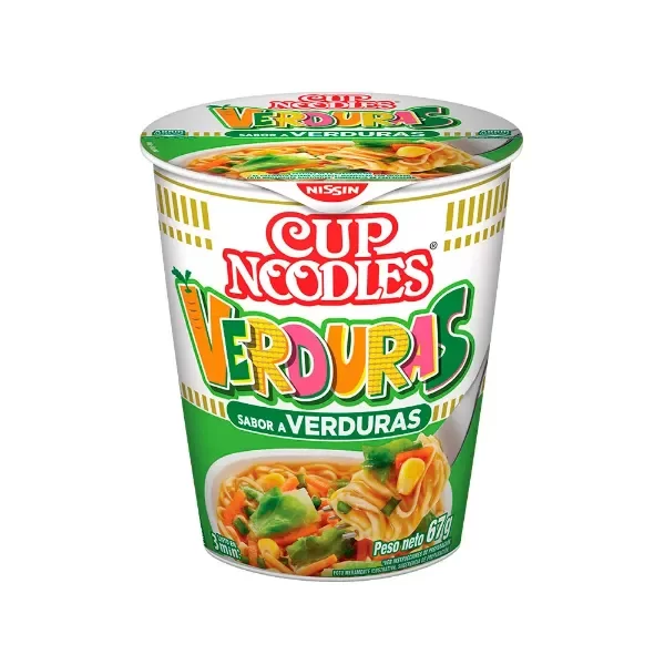 Producto - ramen Cup Noodles - Verduras