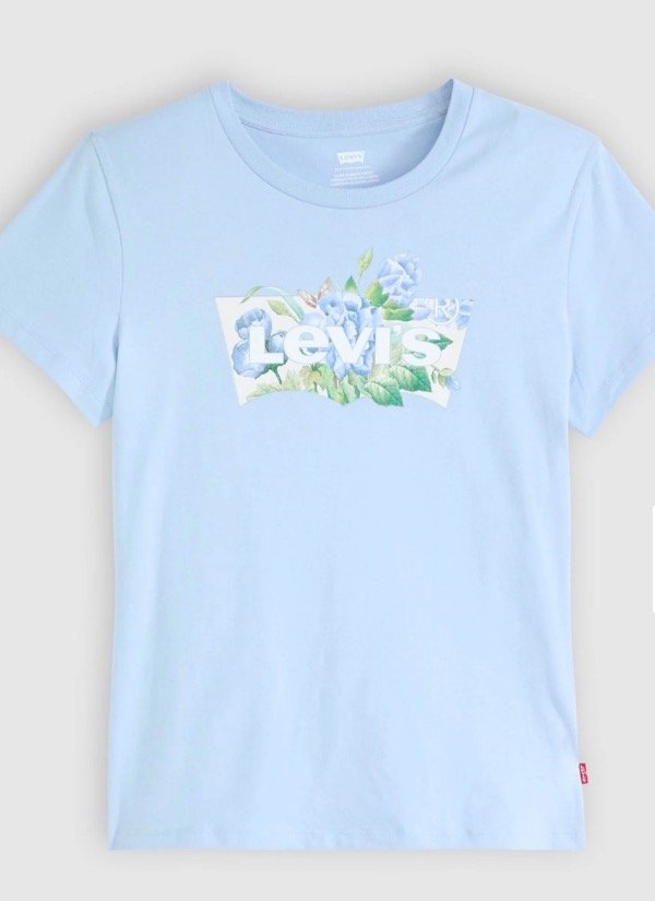Producto - Remera levis celeste