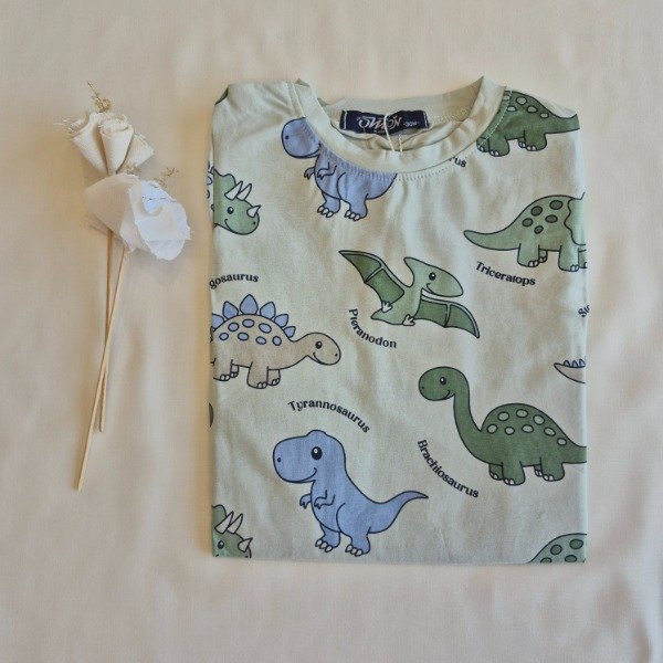 Producto - Remera dinos verde
