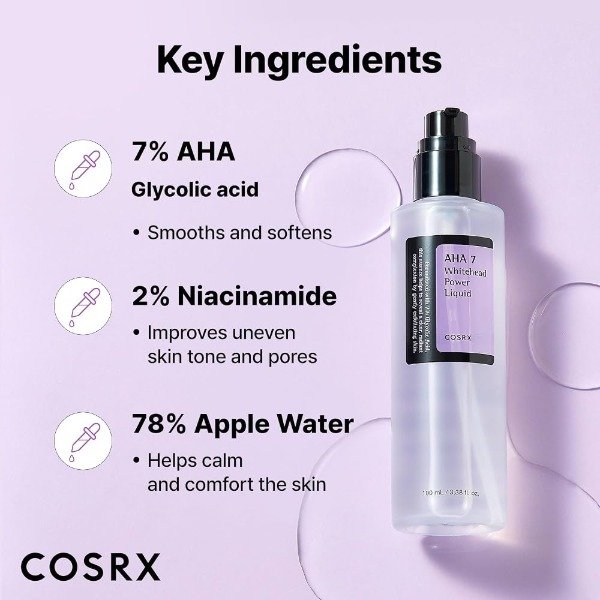 Producto - Esencia Exfoliante COSRX AHA 7 Whitehead Power Liquid 100ml. - 3