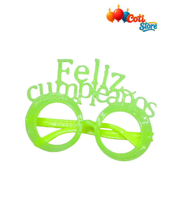 Producto - Anteojo feliz cumpleaños flour x12u