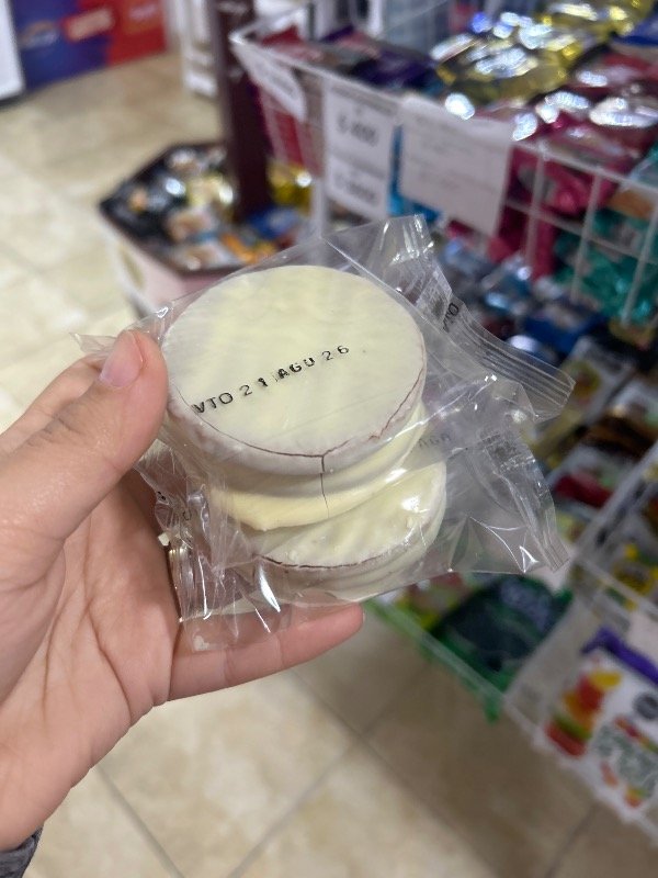 Producto - ALFAJOR ARTESANAL COBERTURA BLANCA x1