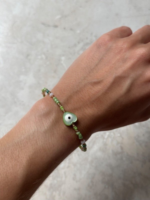 Producto - Pulsera Ojo Turco Verde