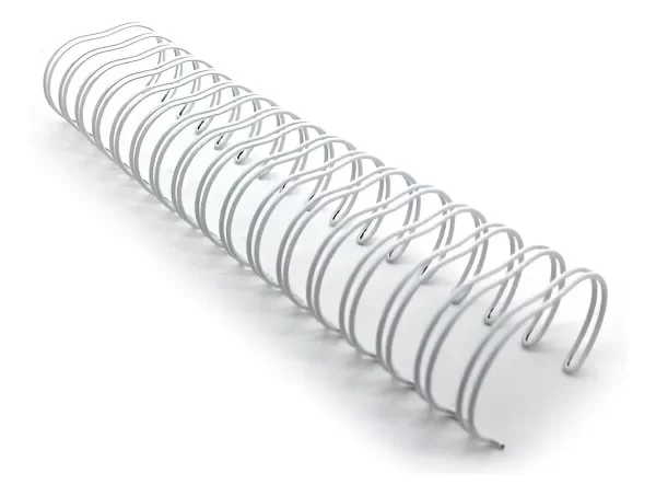 Producto - Anillos Doble Alambre 2:1 7/8 48 Unidades Blanco 180 Hojas