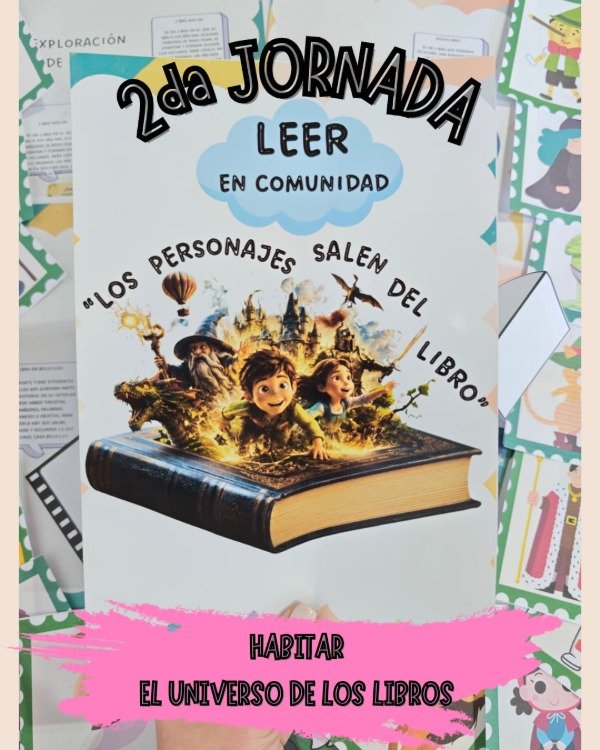 Producto - Leer en comunidad HABITAR "LOS PERSONAJES SALEN DEL LIBRO" (PDF) - 0