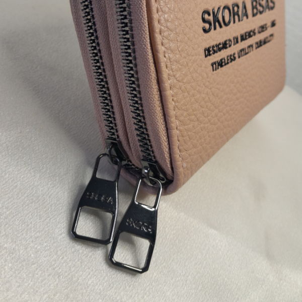 Producto - Billetera poket doble  rosa - Skora - 1