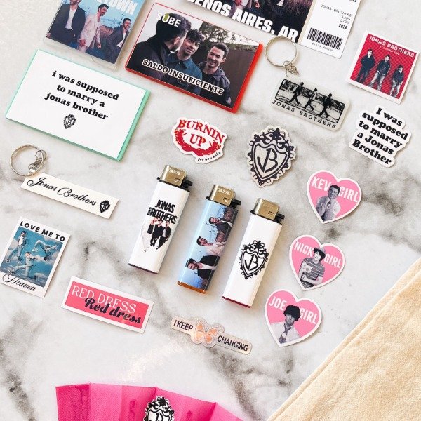 Producto - STICKERS JONAS BROTHERS x5