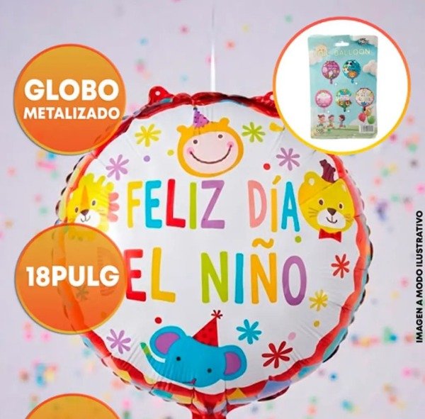 Producto - Dia del Niño - Party Animales 18"