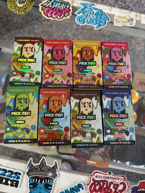 Producto - PACK MAN HIT X LIQUID DIAMOND + LIVE ROSIN 2MG