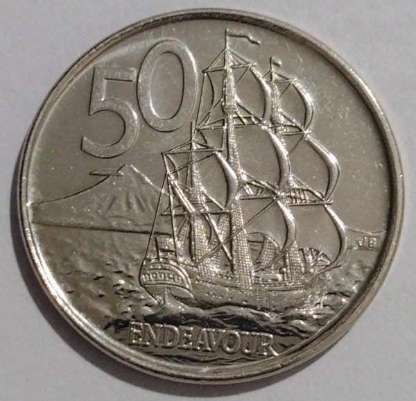 Producto - Nueva Zelanda 50 centavos 2020 - 0