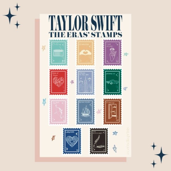 Producto - Set Troquelado 'The Eras' Stamps'
