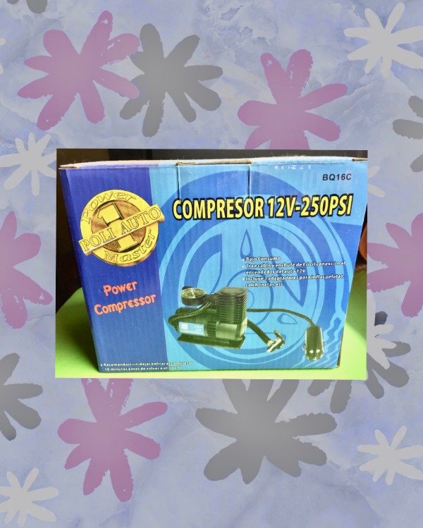 Producto - Compresor de aire Power 12v Negro