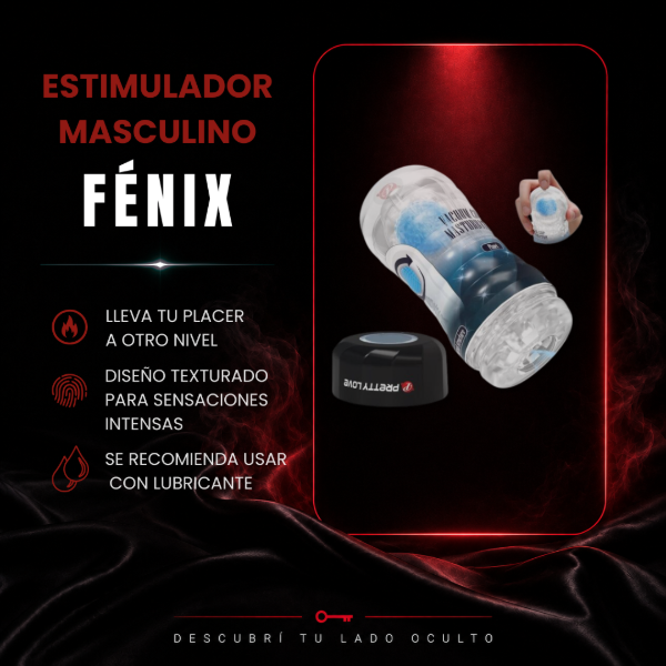 Producto - FENIX- Estimulador masculino texturado