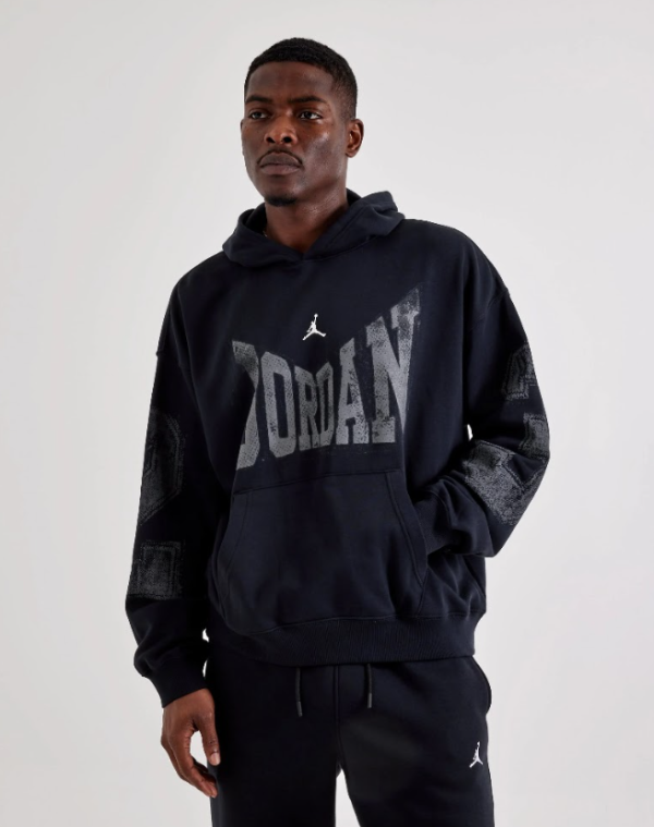 Producto - Brooklyn Collegiate Hoodie Negro con Gris