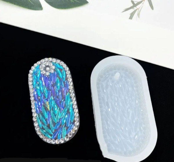 Producto - Molde perfumero oval labrado ind