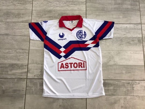 Producto - Camiseta retro de San Lorenzo Astori blanca - 0