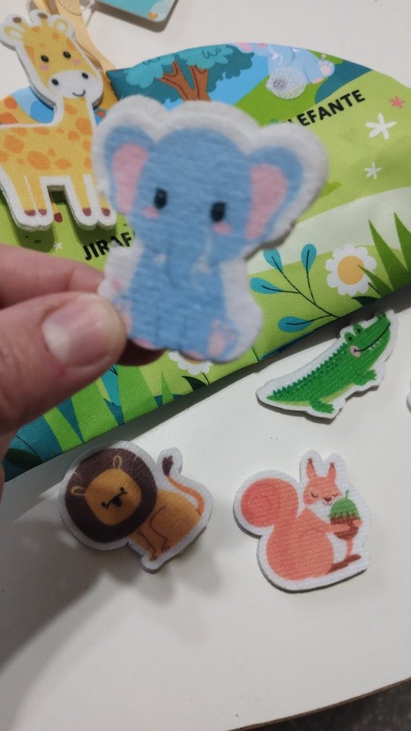 Producto - Libro de tela con abrojo para animalitos de la selva - 1