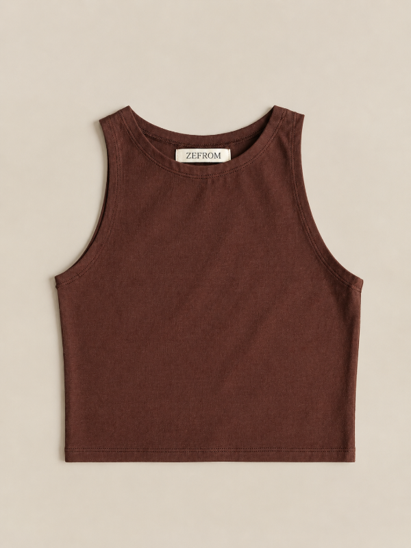 Producto - Top musculosa básica cuello redondo - 9