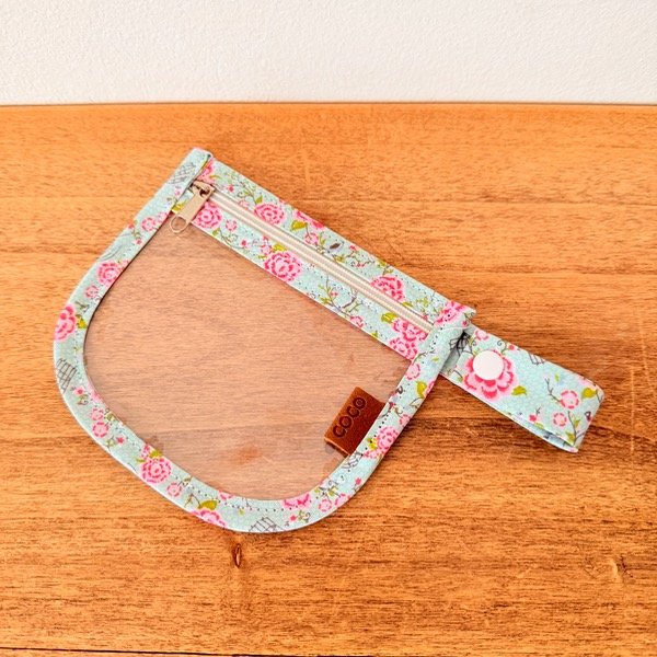 Producto - BILLETERO CRISTAL Flores Pastel