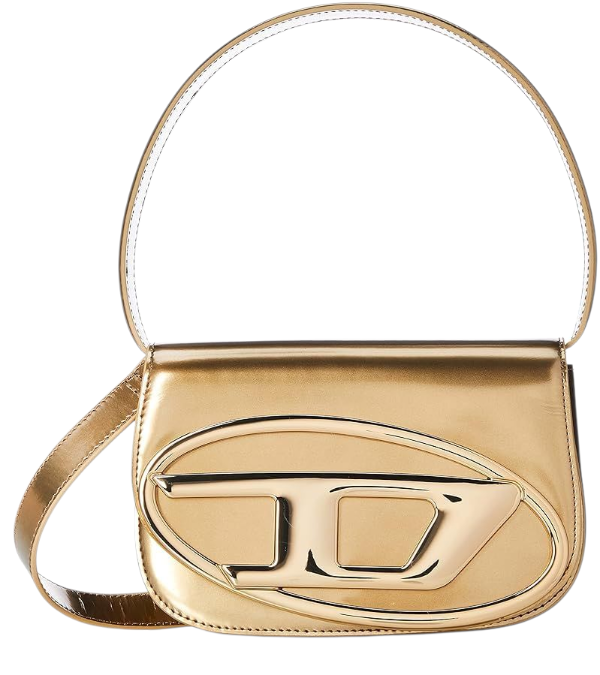 Producto - Cartera Diesel Dorada Metallic