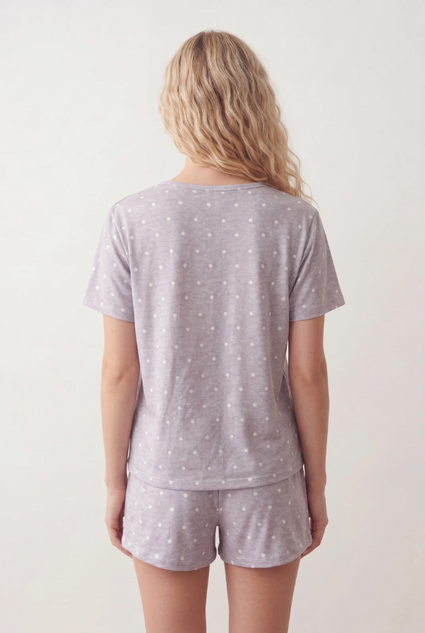 Producto - YOU AND ME PIJAMA REMERA MANGA CORTA Y SHORT - 2