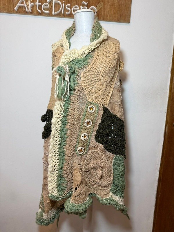 Producto - Pashmina Chal XL India Verde