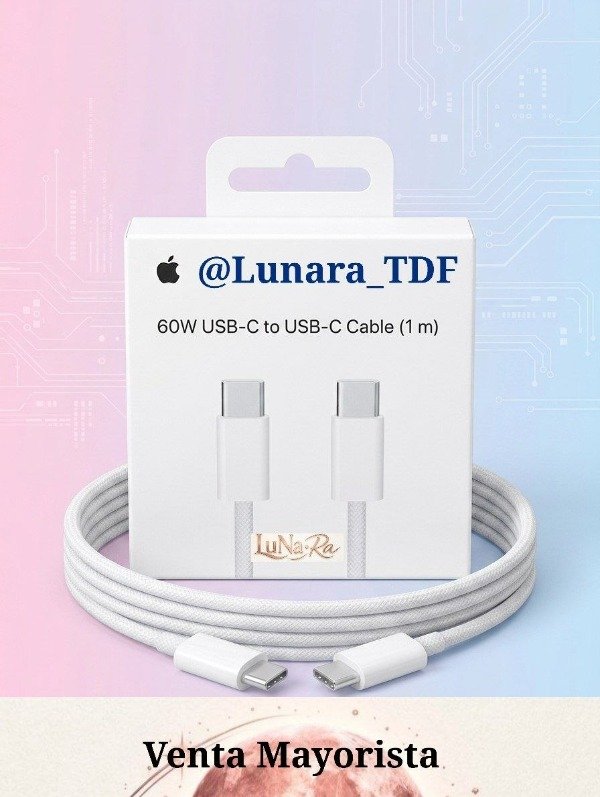Producto - Cable Tipo C a Tipo C 60W