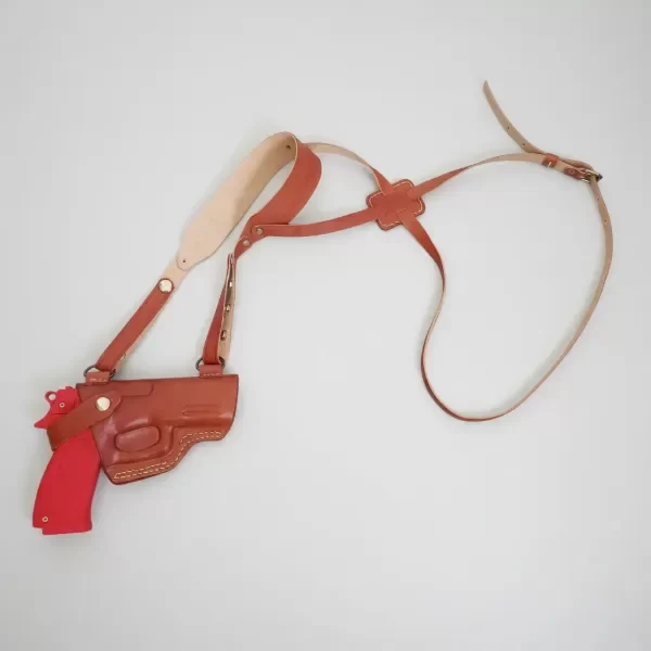 Producto - Sobaquera y funda calibre 9 mm.