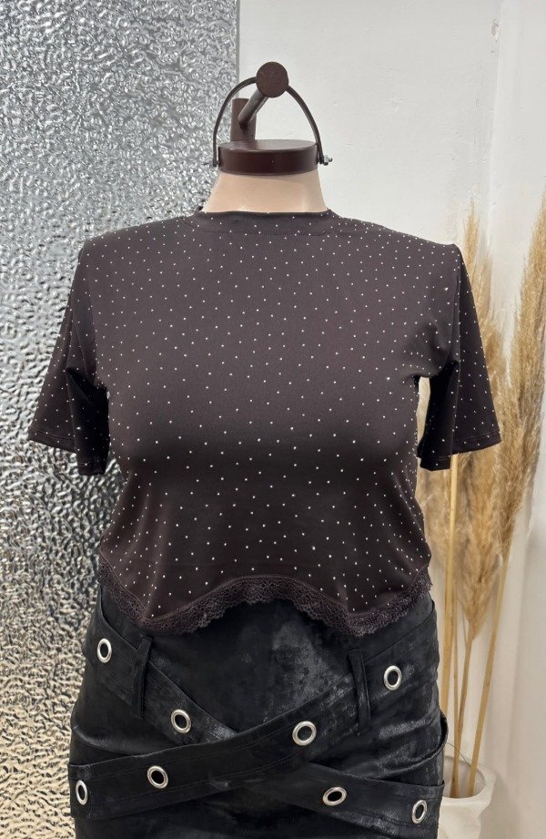 Producto - Top strass cuello cerrado - 3