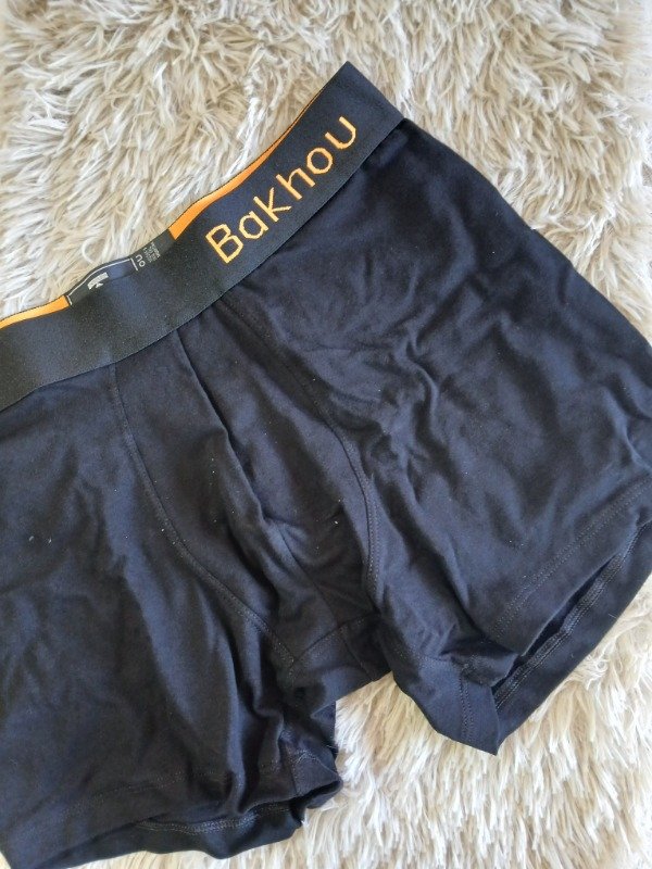 Producto - Boxer Bakhou negro/naranja T.L