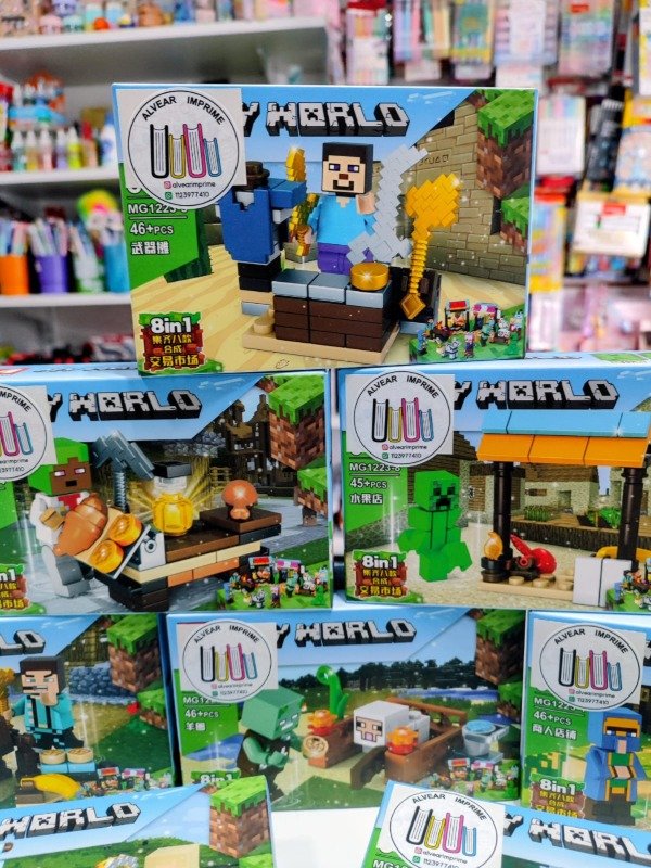 Producto - Bloques tipo Legos Minecraft Chico - 5
