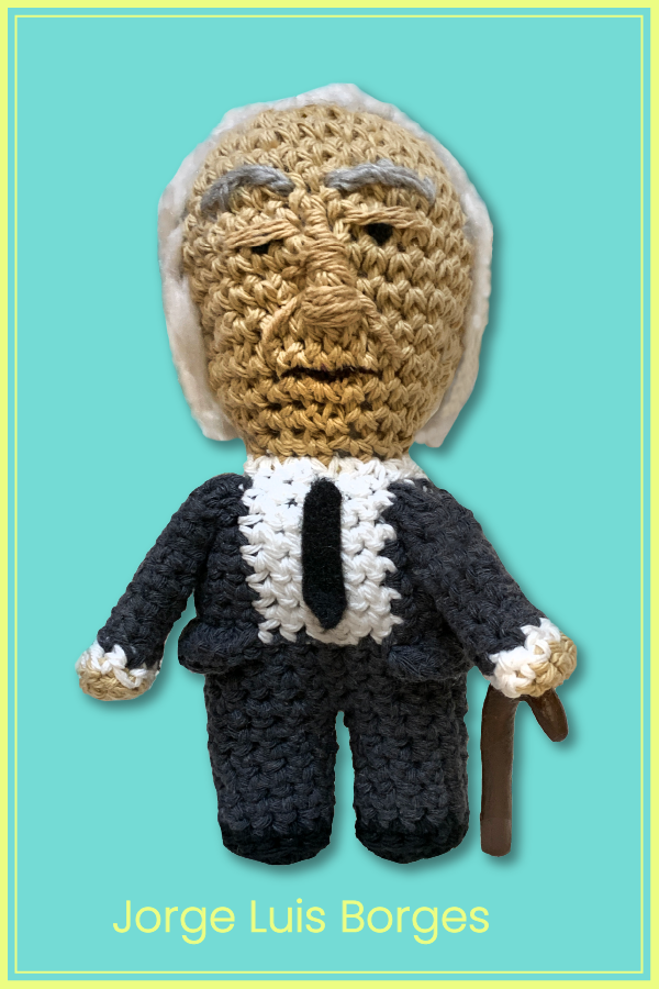 Producto - Muñeco de Jorge Luis Borges