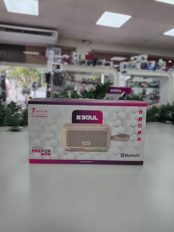 Producto - Parlante XS700 Mix Pop 7W Led Soul PLT-XS700