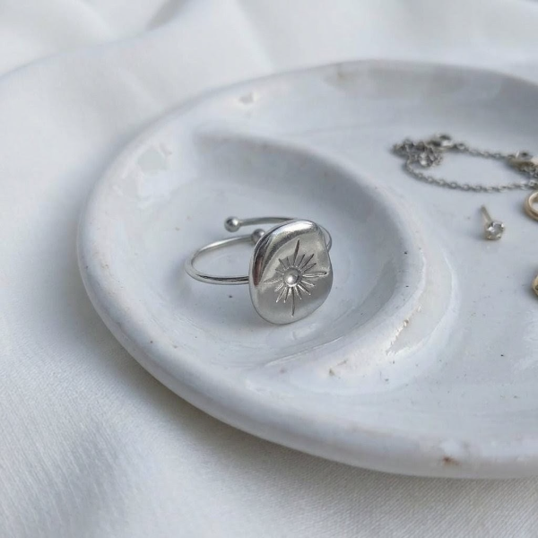 Producto - Anillo girasol indio