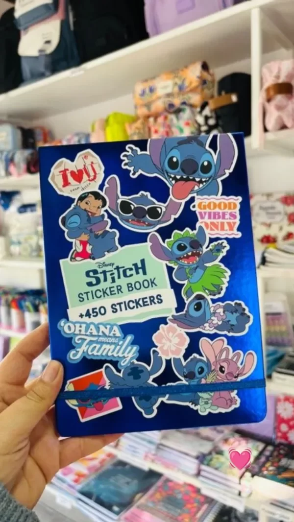 Producto - Libro de Stickers STITCH