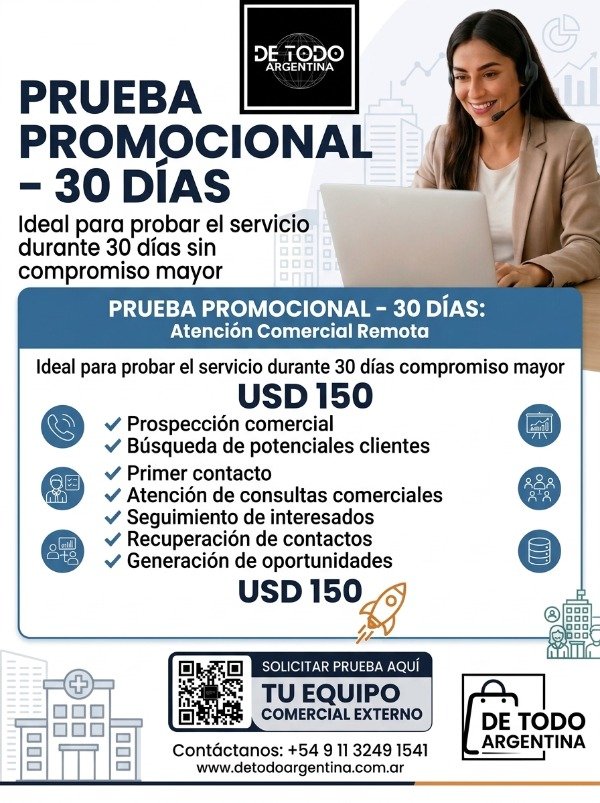Producto - EQUIPO COMERCIAL EXTERNO. PLANES SERVICIOS COMERCIALES UY. ART: ECE - 4589637