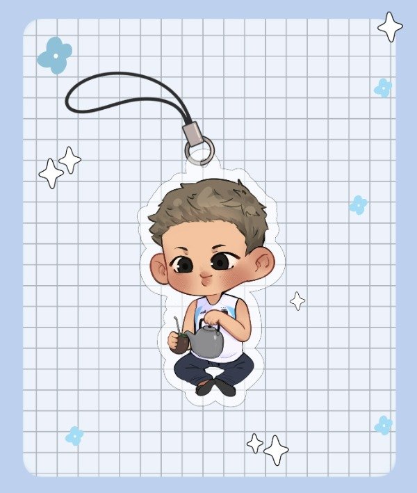 Producto - Phone Charms Acrílico BTS x Argentina - 4