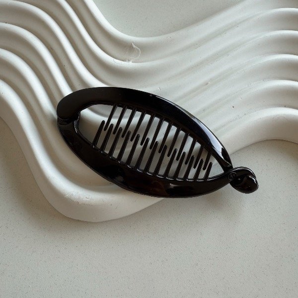 Producto - Hebilla pescado negra grande
