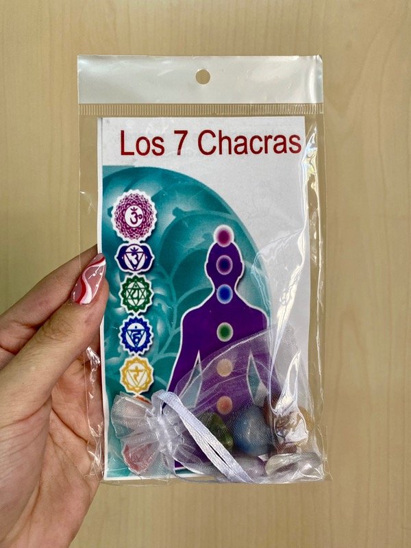 Producto - Piedras energéticas - 7 Chakras