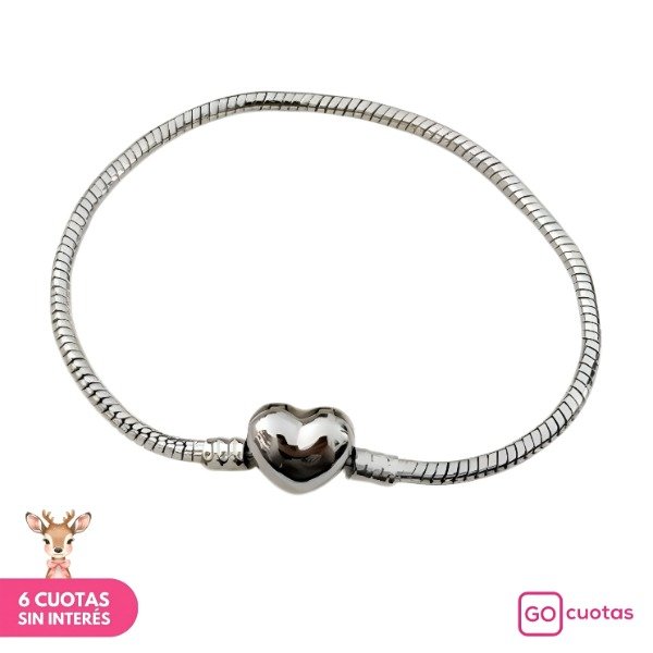 Producto - Pulsera Pandora Love Acero Quirúrgico