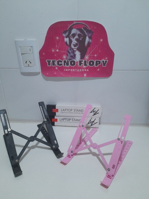 Producto - Soporte portátil  plástico apoya notebook  laptop computadora  regulable