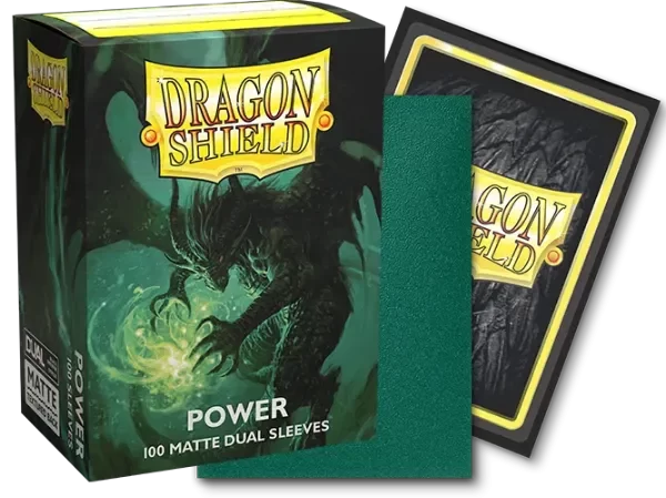 Producto - Dragon Shield POWER DUAL Matte Folios x 100 Tamaño Standard (POKEMON/MAGIC)