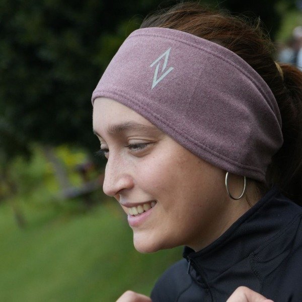 Producto - Vincha ancha Micropolar con orejera Pulso y Acción Morada