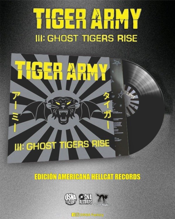 Producto - TIGER ARMY lll Ghost Tiger Rise Vinilo