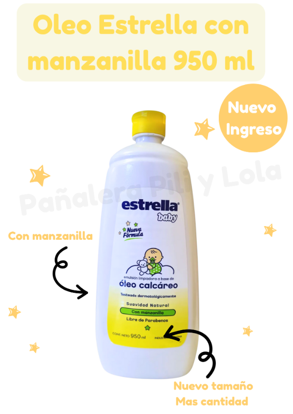 Producto - Óleo calcáreo Estrella manzanilla 950 ml