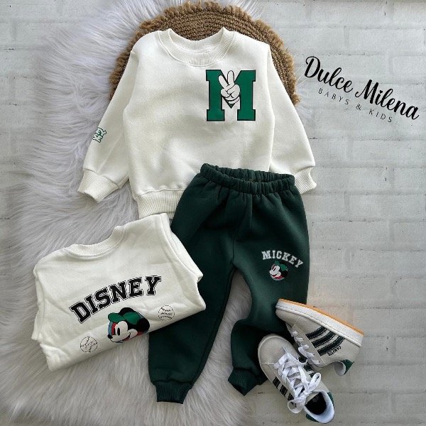 Producto - Conjunto Mickey Universitario talles hasta 4 años